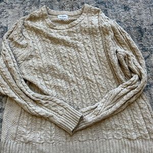 Barely Worn Mens Cream Sweater